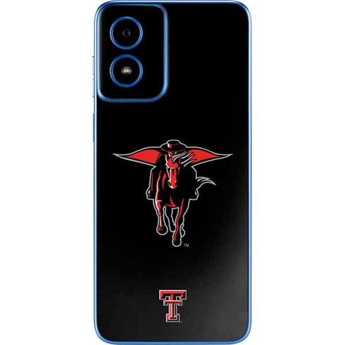 Texas Tech University Red Raiders Logo Moto G Play 4G (2024) Skin