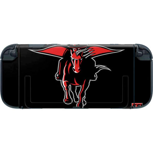 Texas Tech University Red Raiders Logo Nintendo Switch 2 (2025) with Joy-Con Skin