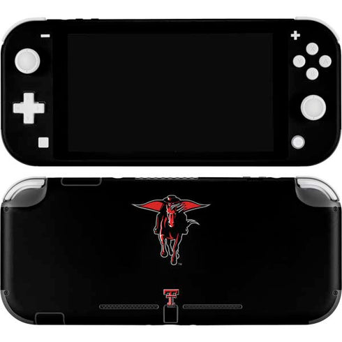 Texas Tech University Red Raiders Logo Nintendo Switch Lite Skin