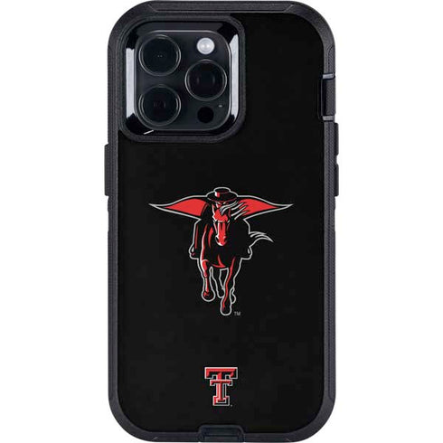 Texas Tech University Red Raiders Logo Otterbox Defender iPhone Skin