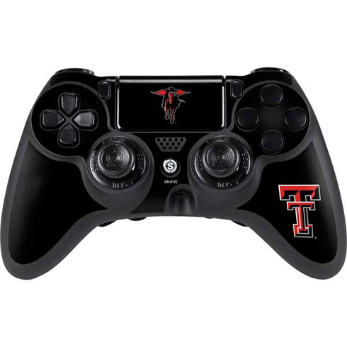 Texas Tech University Red Raiders Logo PlayStation PS4 Skins