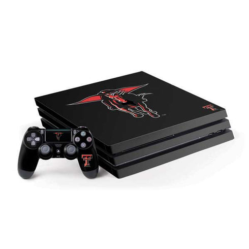 Texas Tech University Red Raiders Logo PlayStation PS4 Skins