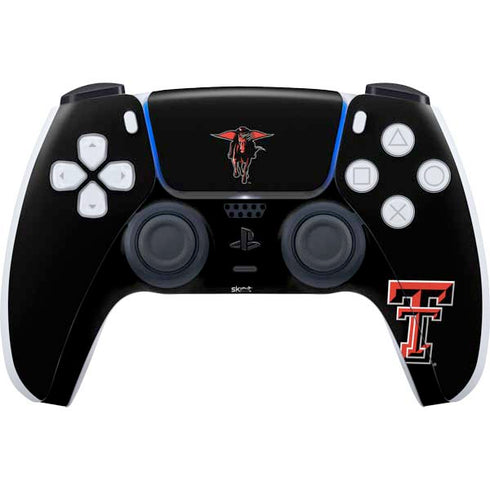 Texas Tech University Red Raiders Logo PlayStation PS5 Skins