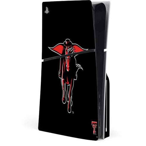 Texas Tech University Red Raiders Logo PlayStation PS5 Skins