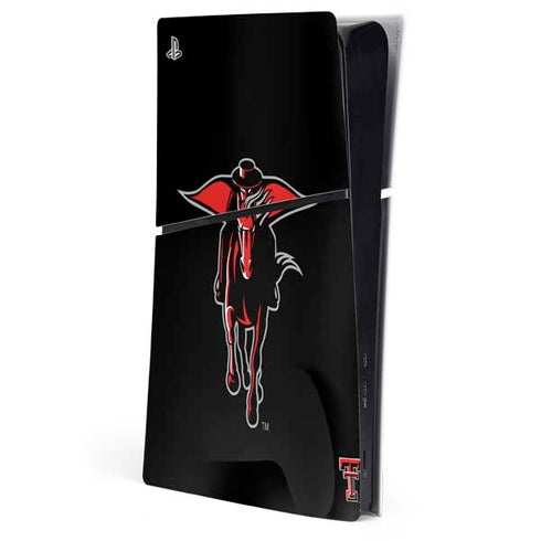 Texas Tech University Red Raiders Logo PlayStation PS5 Skins
