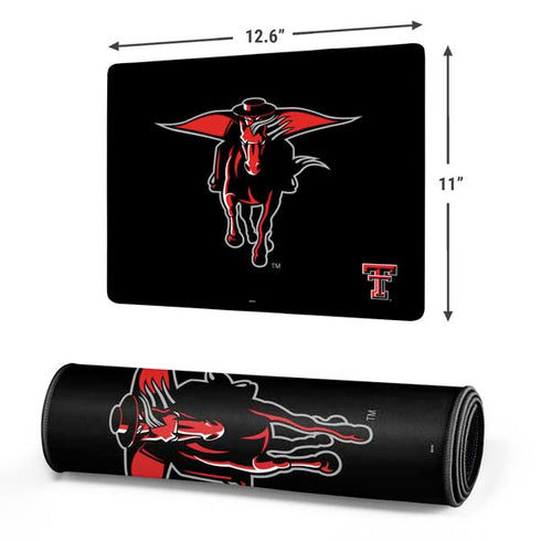 Texas Tech University Red Raiders Logo Gaming Mouse Pad