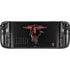 Texas Tech University Red Raiders Logo Steam Deck Handheld Gaming Computer Skin