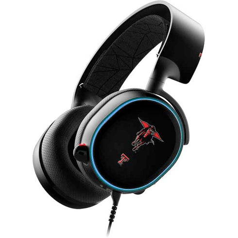 Texas Tech University Red Raiders Logo SteelSeries Arctis 3 Skin