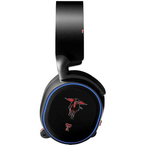 Texas Tech University Red Raiders Logo SteelSeries Arctis 3 Skin