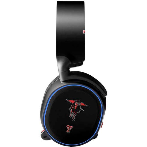 Texas Tech University Red Raiders Logo SteelSeries Arctis 5 Skin