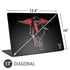 Texas Tech University Red Raiders Logo Universal Laptop 17in (13.8 x 10in) Skin