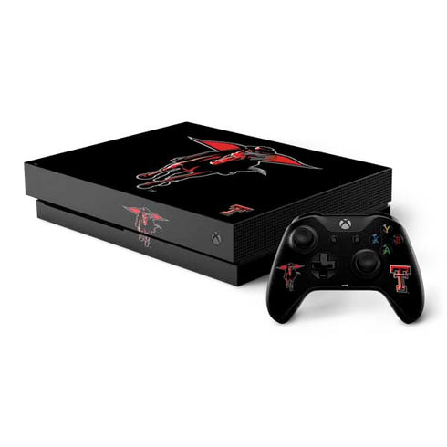 Texas Tech University Red Raiders Logo Xbox One Skins