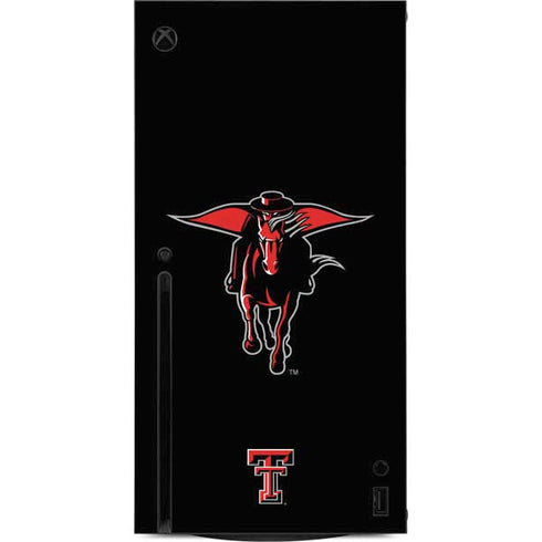 Texas Tech University Red Raiders Logo Xbox Series X Console Skin