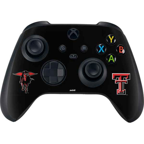 Texas Tech University Red Raiders Logo Xbox Series X Controller Skin