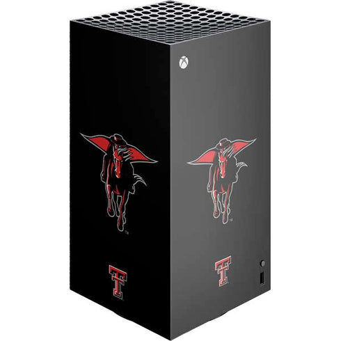 Texas Tech University Red Raiders Logo Xbox Series X Skins