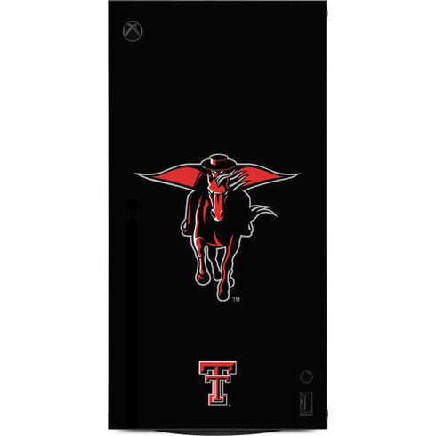 Texas Tech University Red Raiders Logo XBox Series X Digital Edition Console Skin