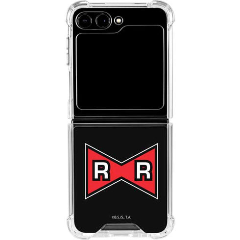 Dragon Ball Z Red Ribbon Army Galaxy Z Flip5 5G Clear Case