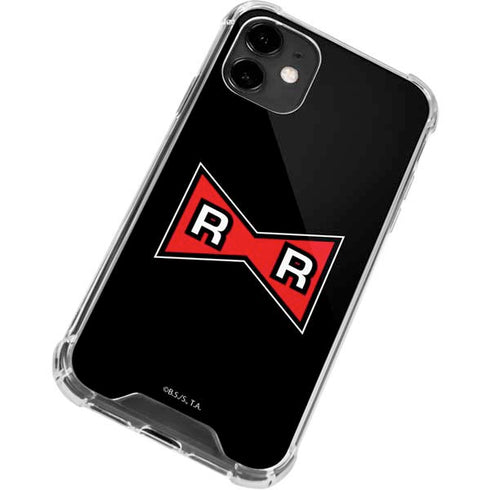 Dragon Ball Z Red Ribbon Army iPhone 12 Clear Case