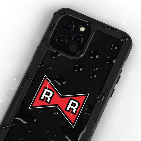 Dragon Ball Z Red Ribbon Army iPhone 12 Pro Waterproof Case