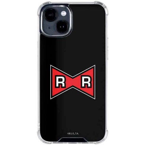 Dragon Ball Z Red Ribbon Army iPhone 14 Plus Clear Case