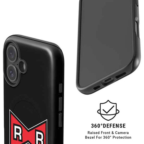 Dragon Ball Z Red Ribbon Army iPhone 16 Plus Magsafe Impact Case