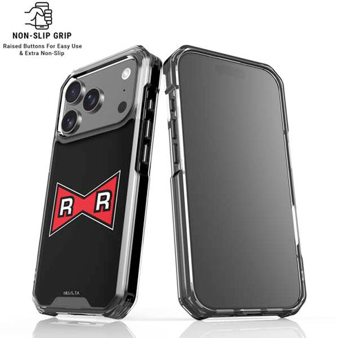 Dragon Ball Z Red Ribbon Army iPhone 18 Pro Clear Case