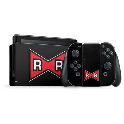 Dragon Ball Z Red Ribbon Army Nintendo Switch Bundle Skin