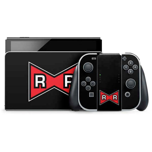 Dragon Ball Z Red Ribbon Army Nintendo Switch OLED (2021) Skin