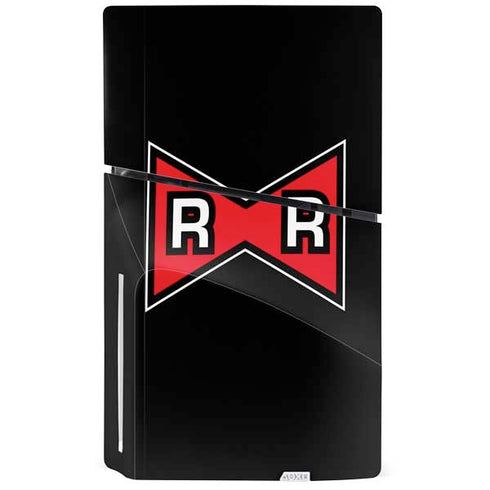 Dragon Ball Z Red Ribbon Army PS5 Slim Disk Console Skin