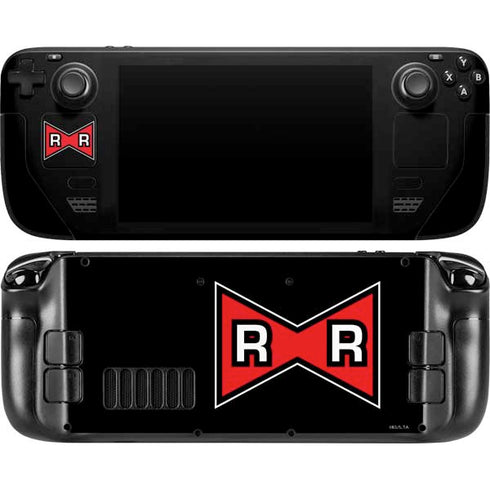 Dragon Ball Z Red Ribbon Army Steam Deck Handheld Gaming Computer OLED Skin