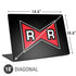 Dragon Ball Z Red Ribbon Army Universal Laptop 18in (14.6 x 10.6in) Skin