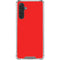 Red Galaxy A17 Clear Case