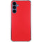 Red Galaxy A35 5G Clear Case