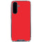 Red Galaxy A36 5G Clear Case