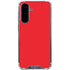 Red Galaxy A36 5G Clear Case