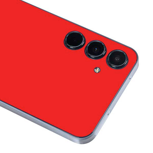 Red Galaxy A55 5G Skin