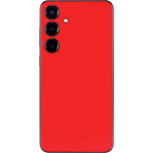 Red Galaxy S25 Skin