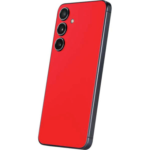 Red Galaxy S25 Skin
