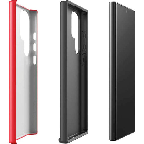 Red Galaxy S25 Ultra Impact Case