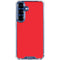 Red Galaxy S25 Clear Case
