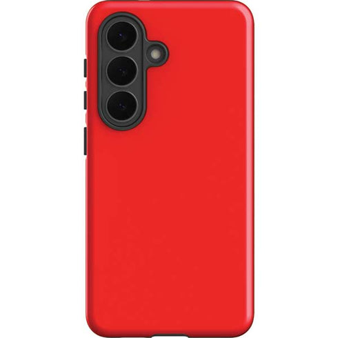 Red Galaxy S26 Impact Case