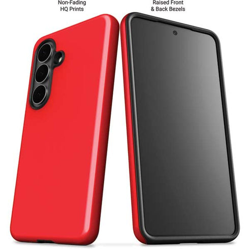 Red Galaxy S26 Plus Impact Case