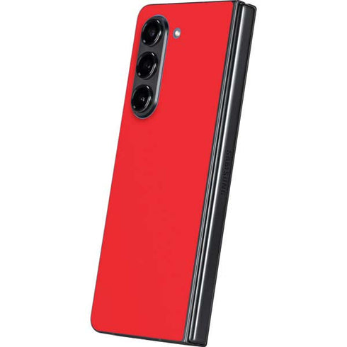 Red Galaxy Z Fold5 5G Skin