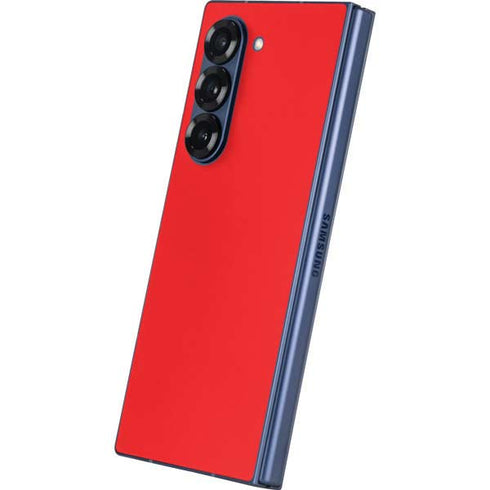 Red Galaxy Z Fold6 Skin