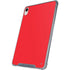 Red iPad 11th Gen (2025) Clear Case