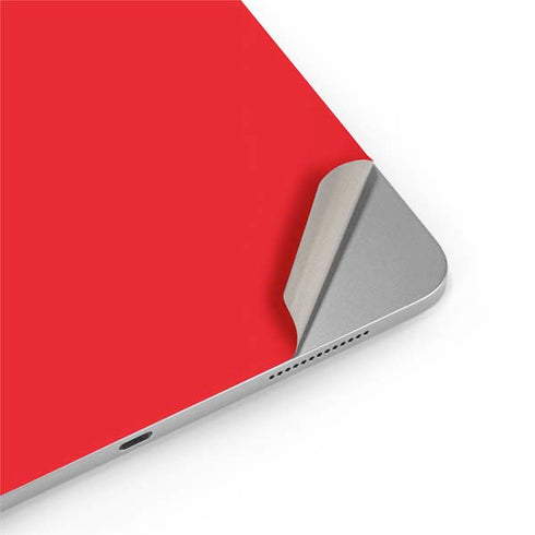 Red iPad Pro 13in M4 (2024) Skin