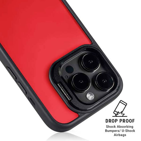Red iPhone 15 Pro Kickstand Case