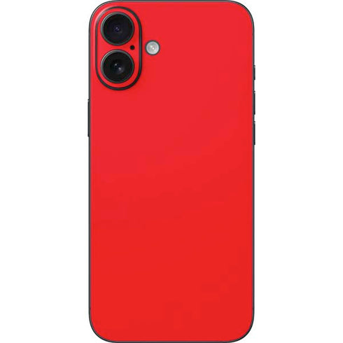 Red iPhone 16 Plus Skin