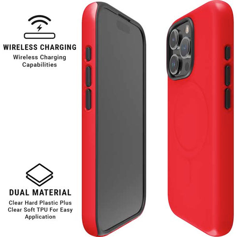 Red iPhone 16 Pro Max Magsafe Impact Case