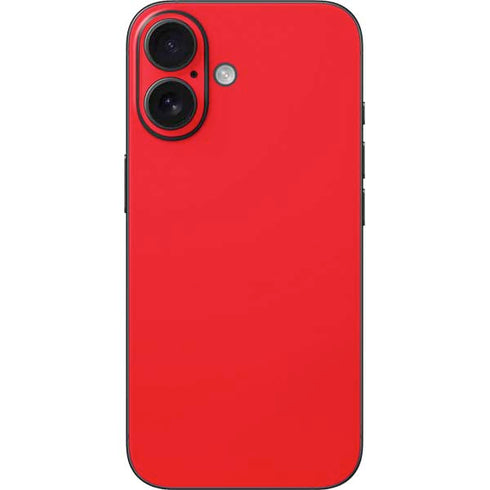 Red iPhone 16 Skin